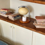 Vintage Solid Wood Wax Melt Lamp-GQ04