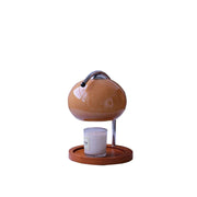 Vintage Solid Wood Wax Melt Lamp-GQ04