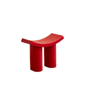 Curved Plastic Shoe-Changing Stool
