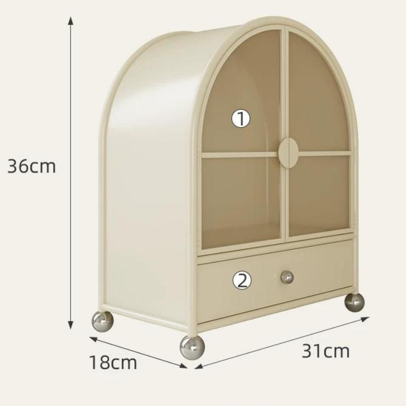 Dopamine Metal Desktop Cosmetic Storage Cabinet