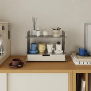 Coffee cup storage rack