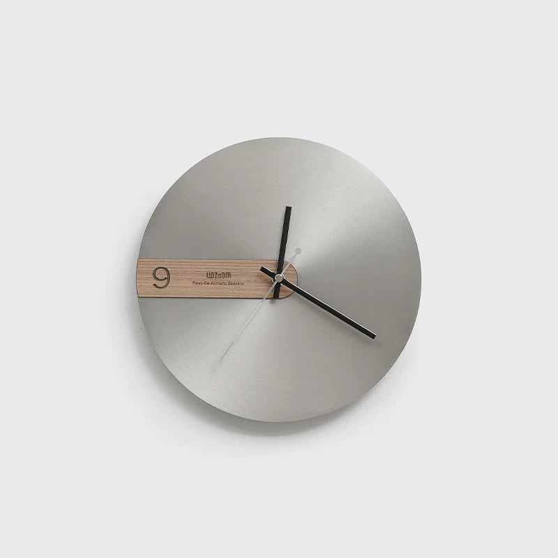 Minimalist Round Wall Clock