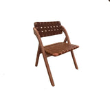 Brown framework and Brown leather