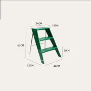 3-Step Household Ladder with Non-Slip Steps