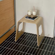 Curved Plywood Side Table