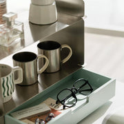 Coffee cup storage rack
