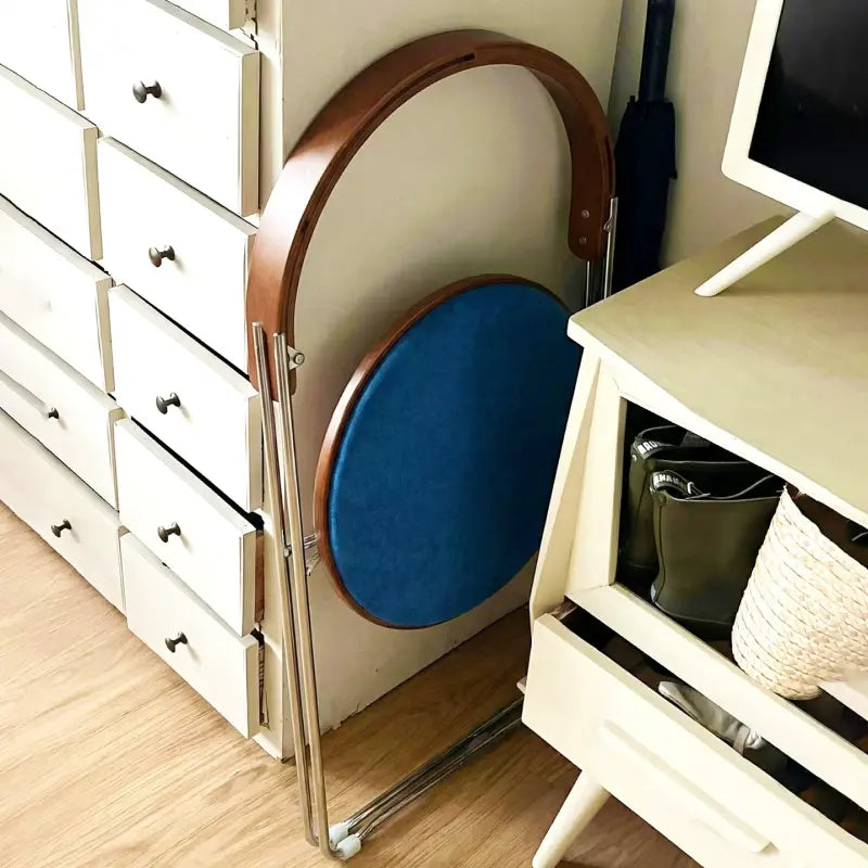 Mid-Century Folding Wood Chair