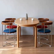 Mid-Century Folding Wood Chair