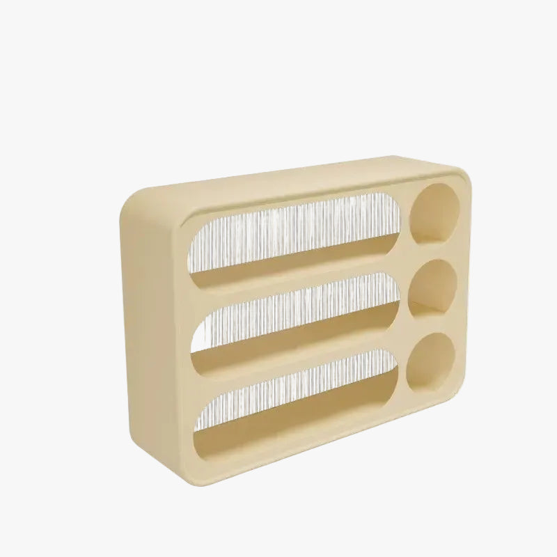 9-Compartment Metal Mug Rack