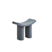 Curved Plastic Shoe-Changing Stool