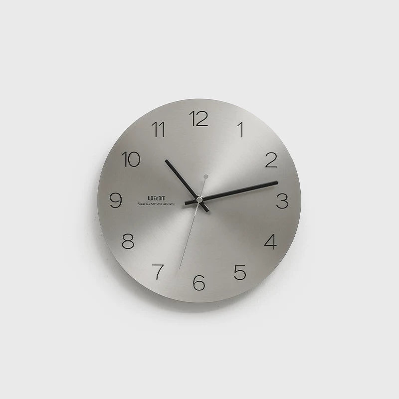 Minimalist Round Wall Clock