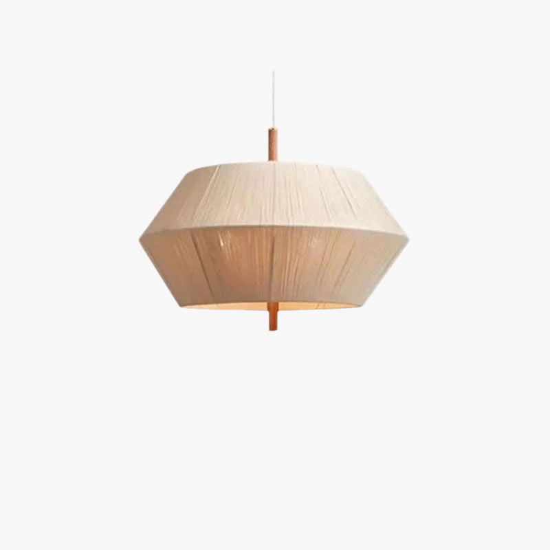 Wabi-Sabi Fabric Pendant Light-GQ19