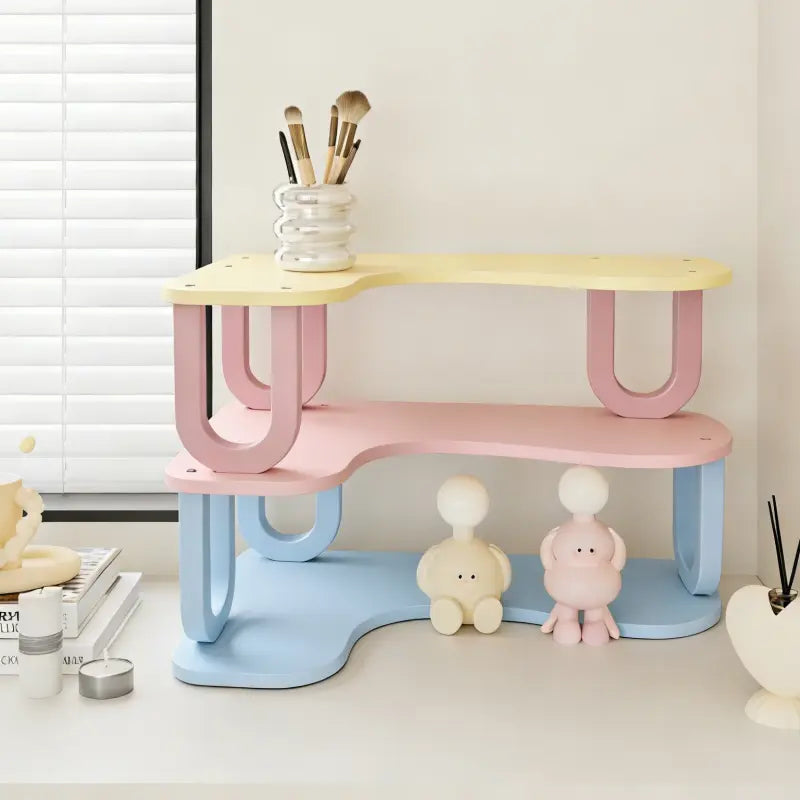 Dopamine L-Shaped Corner Display Rack