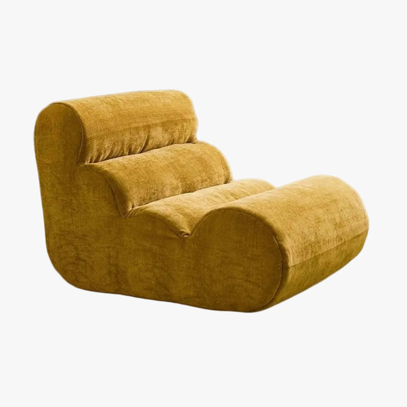 MOMO Caterpillar Sofa | Cloud-Form Lazy Lounge Chair | Vacuum-Compressed Single Sofa - alternate view 2
