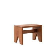 MOMO Solid Wood Swallowtail Stool | Dovetail Joint Low Bench | Handcrafted Shoe-Changing Stool - alternate view 10