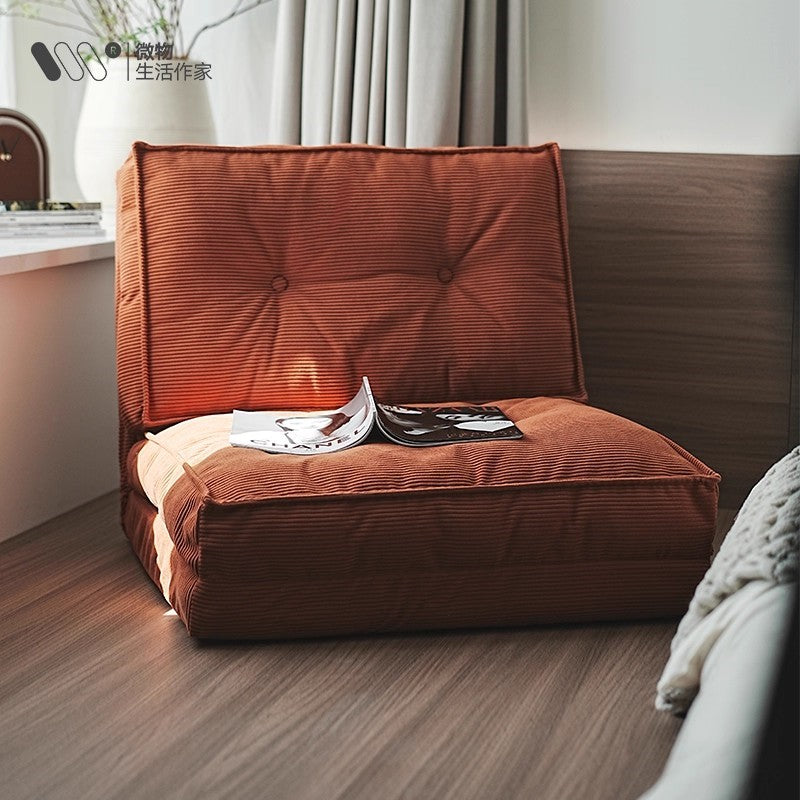 MOMO Folding Dual-Use Lazy Sofa | Floor Sofa Bed | Foldable Corduroy Lounge Chair