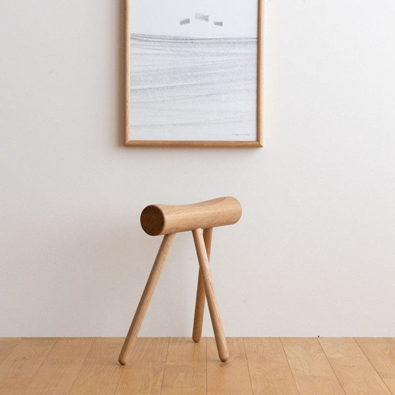 MOMO Solid Wood Stool