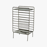 MOMO Iron Small Tea Table | Multi-Tier Wire Side Table | Compact Sofa & Bedside Stand - alternate view 2