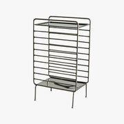MOMO Iron Small Tea Table | Multi-Tier Wire Side Table | Compact Sofa & Bedside Stand - alternate view 2