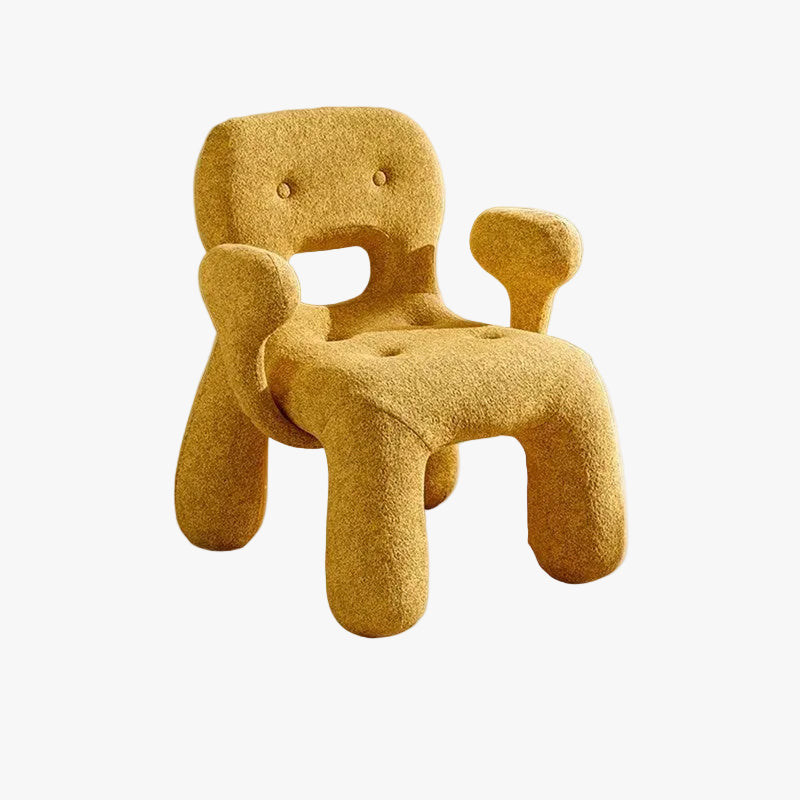 MOMO Cookie Shaped Chair | Sculptural Lounge Chair | 4 Colors - alternate view 8