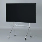 MOMO Stainless Steel Mobile Television Stands | 43–70 Inch | Adjustable VESA 200–600mm Rolling Stand - alternate view 5
