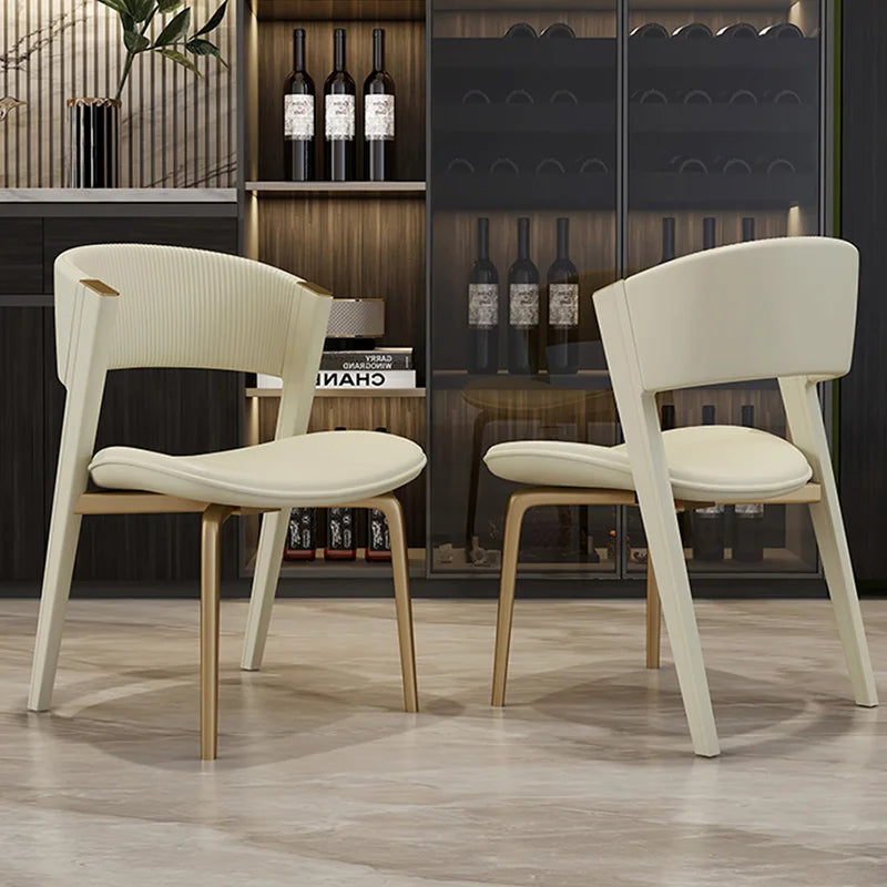 MOMO Italian Light Luxury Dining Chair