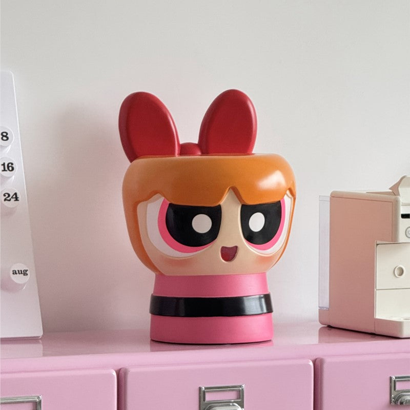 MOMO Cartoon Low Stool | Character Head Stool | Kids Shoe-Changing Bench & Room Decor - alternate view 5