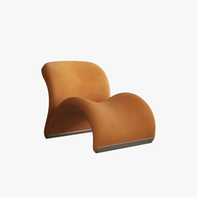MOMO M-Shape Lounge Chair | Sculptural Foam Single Chair for Living Room & Balcony - alternate view 2