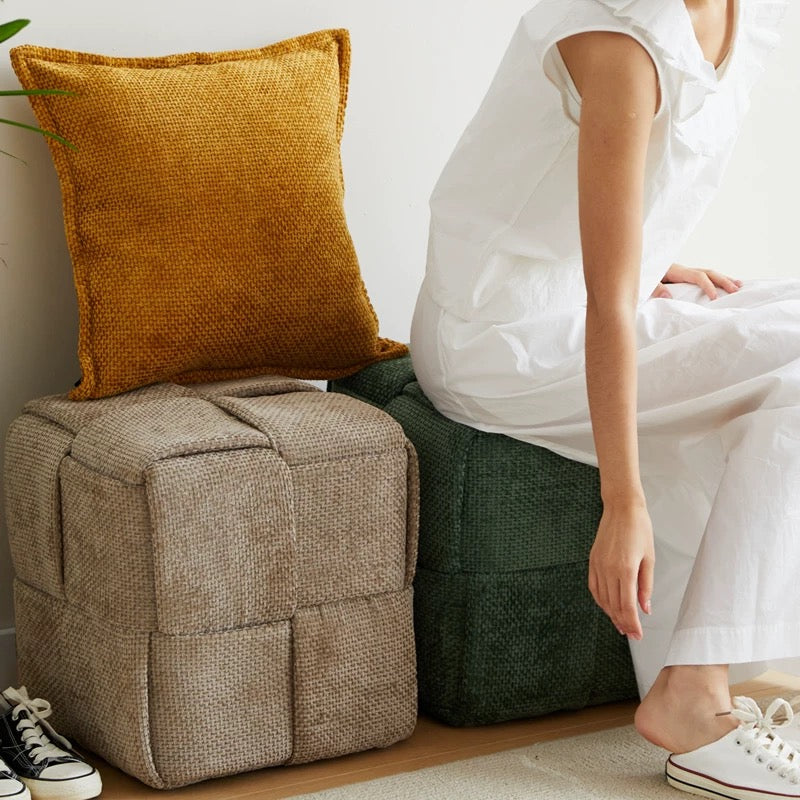 MOMO Chenille Stools