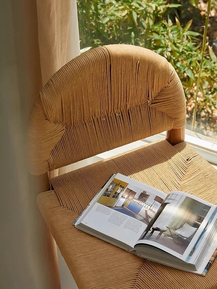 MOMO Vintage Solid Rattan Chair