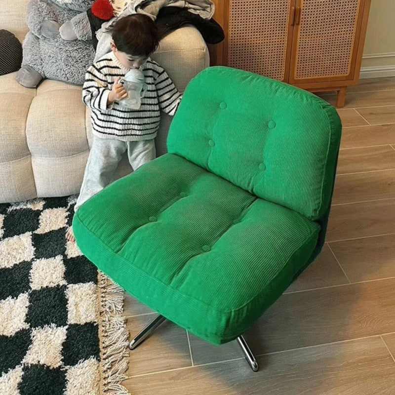 MOMO Bauhaus Sofa Chair | Tufted Swivel Lounge Chair | Multi-Color Single Seat - alternate view 5