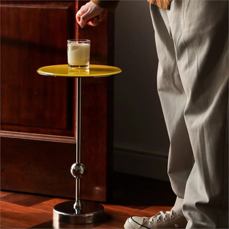 MOMO Stainless Steel Glass Coffee Table