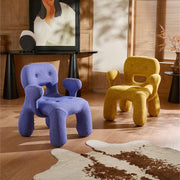 MOMO Cookie Shaped Chair | Sculptural Lounge Chair | 4 Colors - alternate view 3