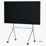 MOMO Stainless Steel Mobile Television Stands | 43–70 Inch | Adjustable VESA 200–600mm Rolling Stand