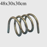 MOMO Metal Book Shelf | Spiral Coil Desktop Organizer | Multi-Color Book Stand - alternate view 11