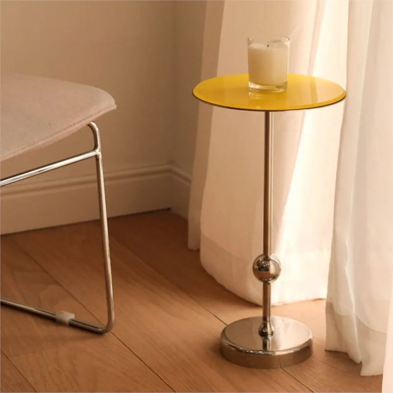 MOMO Stainless Steel Glass Coffee Table