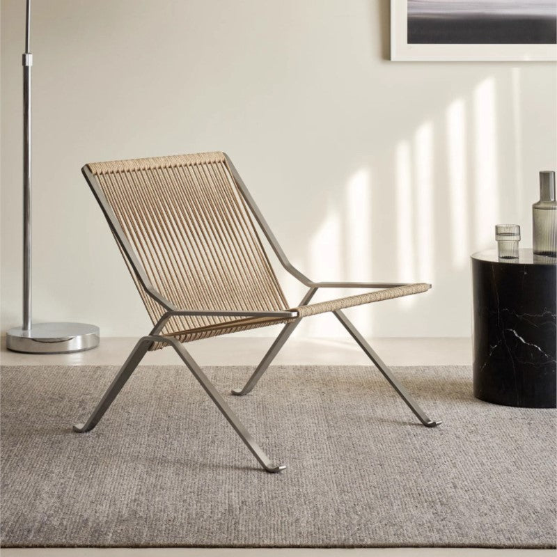 MOMO Stainless Steel Single Lounge Chair
