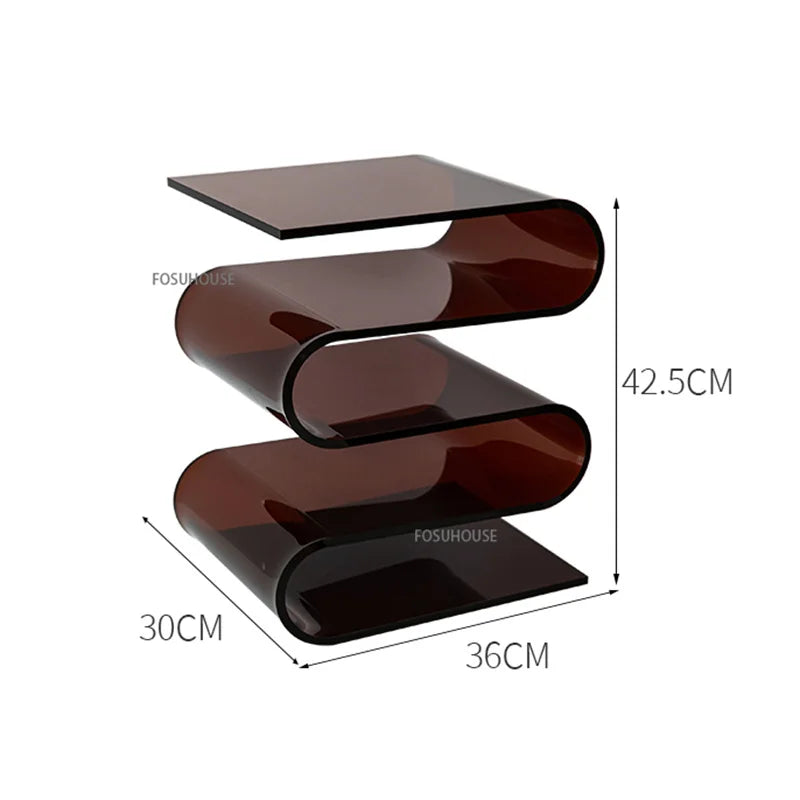 MOMO Transparent Acrylic Side Table