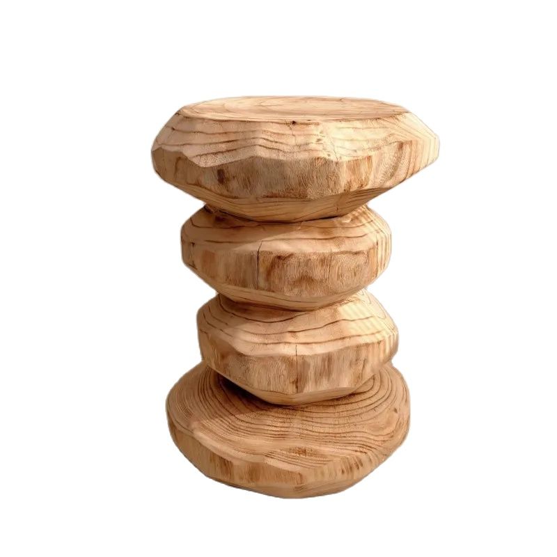MOMO Solid Wood Stool