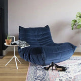 Frosted velvet-navy