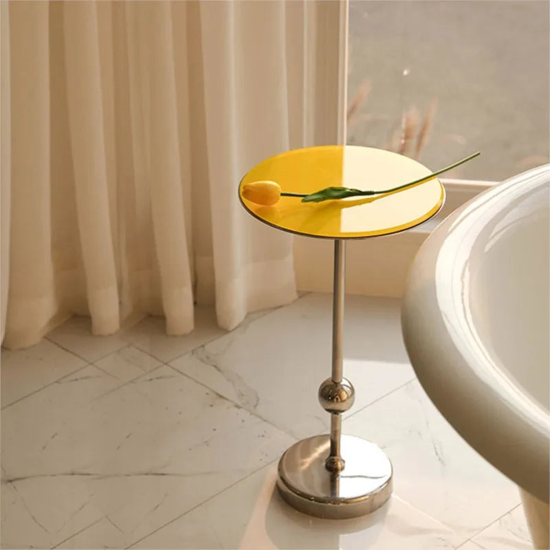MOMO Stainless Steel Glass Coffee Table