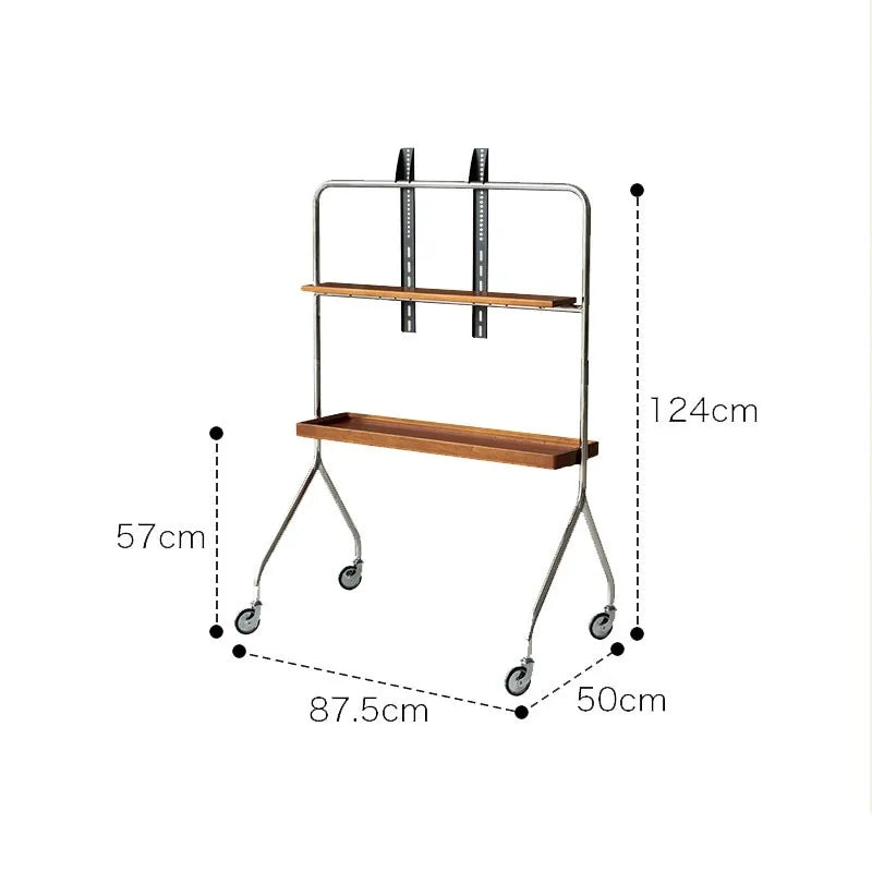MOMO Stainless Steel TV Stand For 56-92 inch