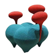MOMO Balloon Sofa Chair | Dopamine Art Chair | T3D Knit Sculptural Lounge Seat - alternate view 9
