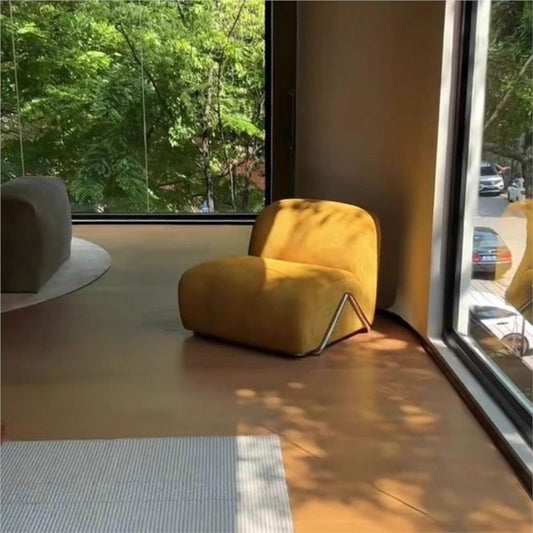 MOMO Modular Single Sofa | Designer Lounge Chair with Wave Base - alternate view 3