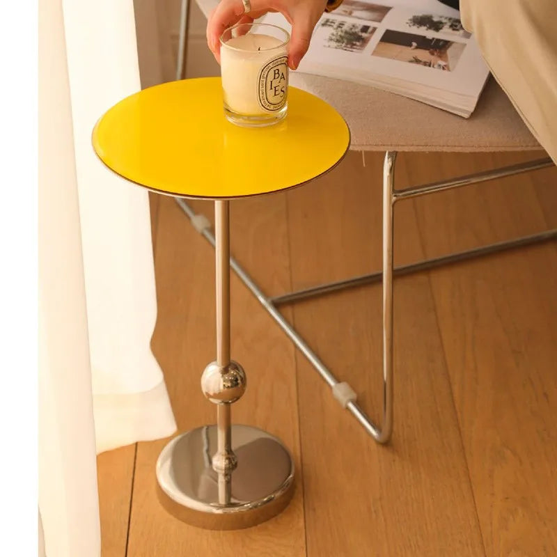 MOMO Stainless Steel Glass Coffee Table