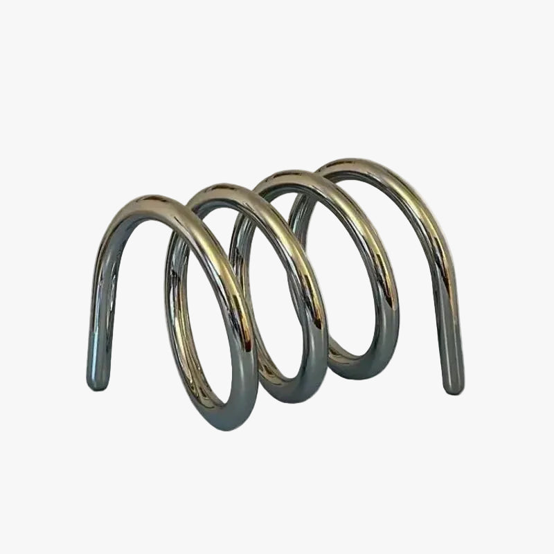 MOMO Metal Book Shelf | Spiral Coil Desktop Organizer | Multi-Color Book Stand - alternate view 2