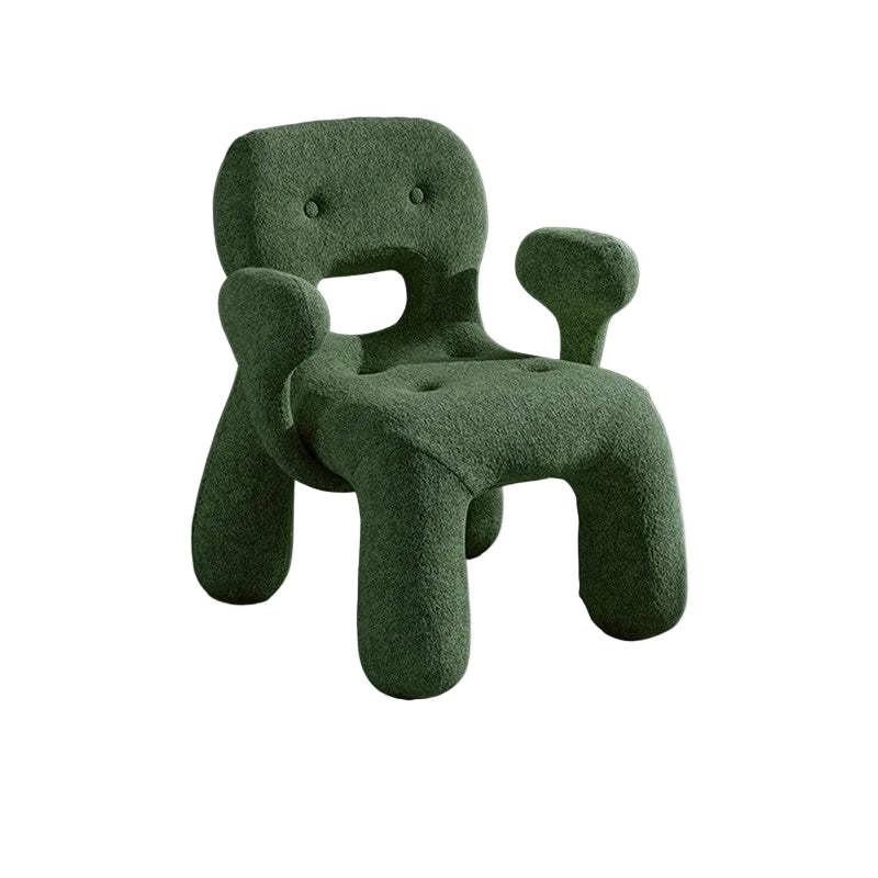 MOMO Cookie Shaped Chair | Sculptural Lounge Chair | 4 Colors - alternate view 11
