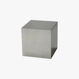 MOMO Stainless Steel Side Table | Cube Form | Italian Minimalist Accent Table - alternate view 2