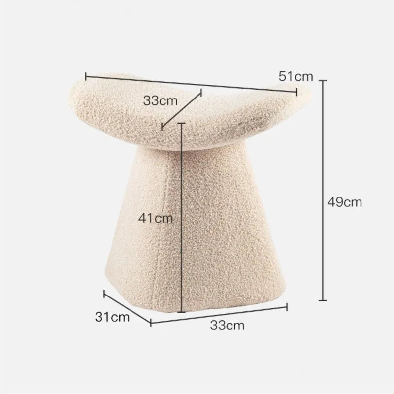 MOMO Living Room Creative Short Stool