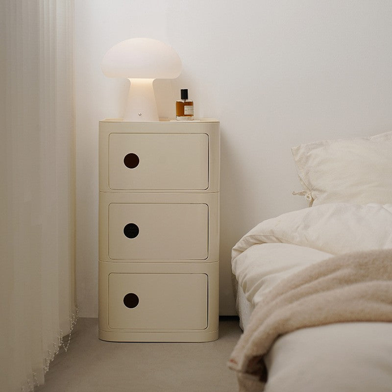 MOMO Storage Bedside Table | Modular Cube Nightstand | 2, 3 or 4 Tier Storage Cabinet - alternate view 5